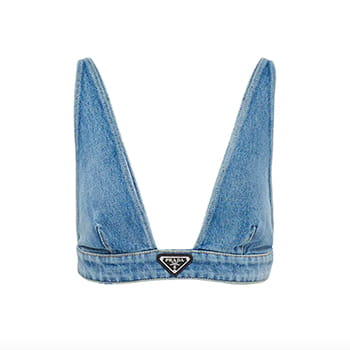 Prada Organic Denim Top 