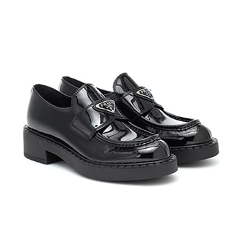 Prada Patent Leather Loafers 