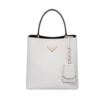 Prada Medium Saffiano Leather Prada Panier Bag 