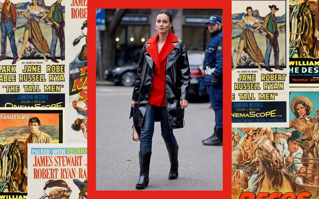 This season, the humble cowboy boot gets a fashion-forward makeover