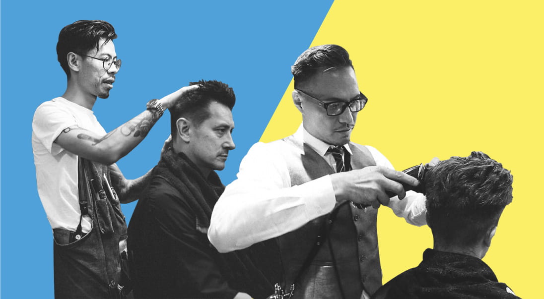 Two of Hong Kong’s best barbers give us their insights on how to stay sharp