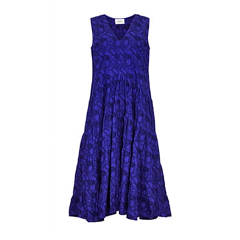 Merlette Wallis Embroidered Cotton Midi Dress