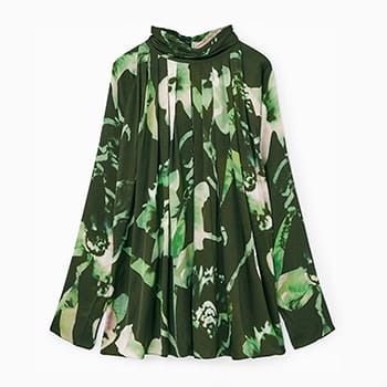 COS Pleated Batwing Blouse