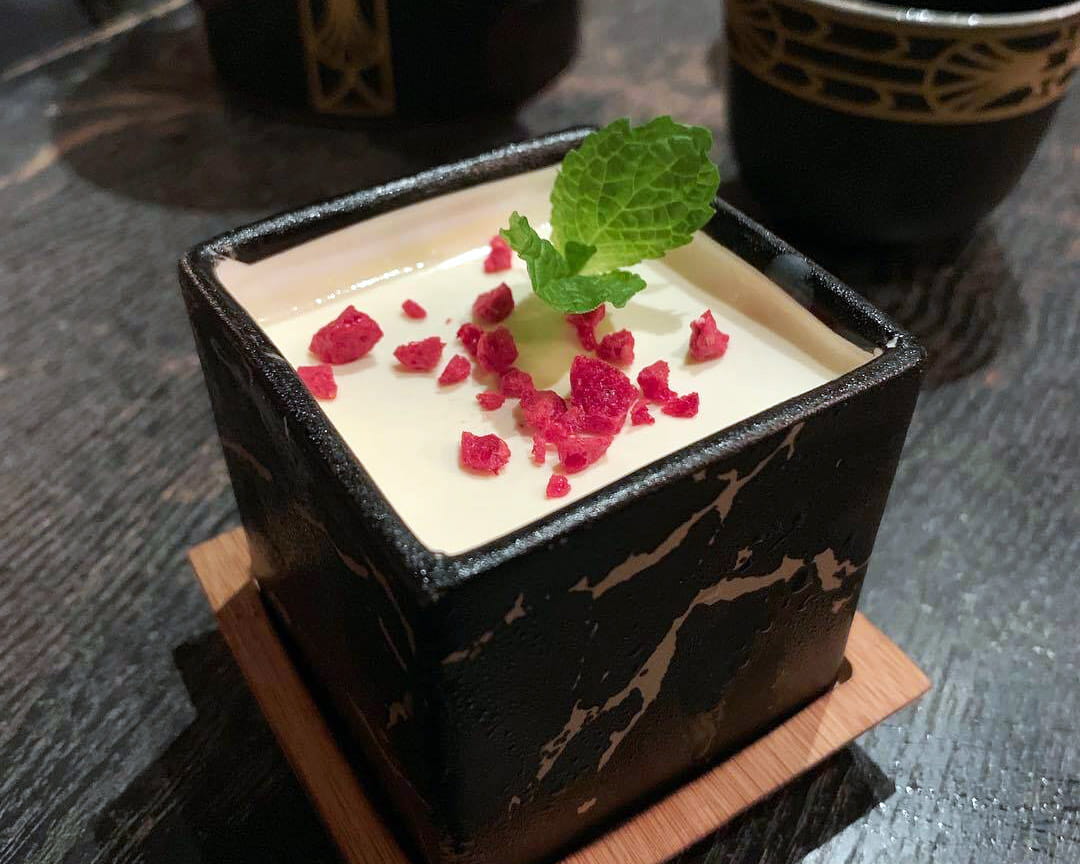 Tofu Panna Cotta. Image by instagram.com/joyfulzzzz
