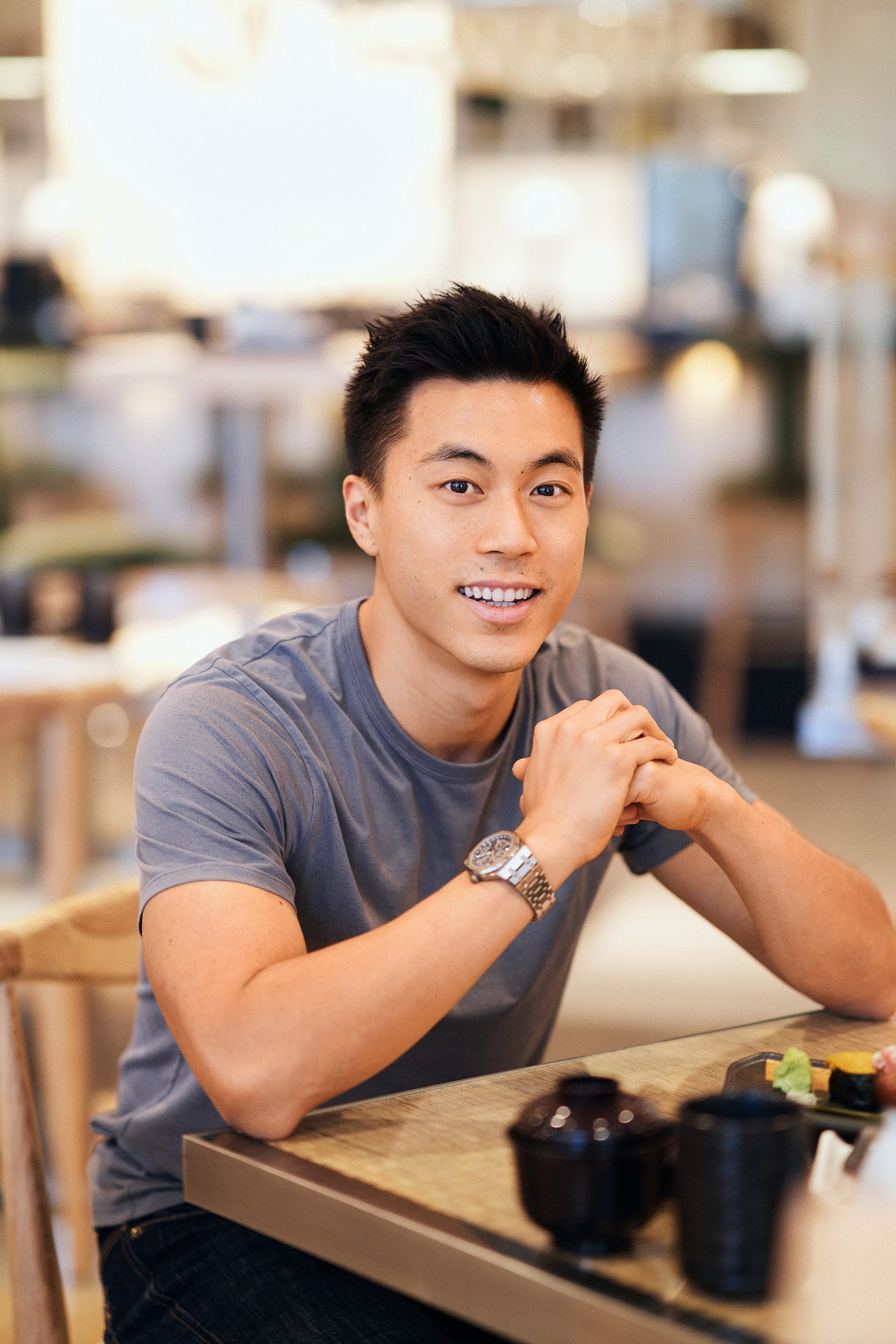 Chef Christopher Ho dines at Shiro Pacific Place