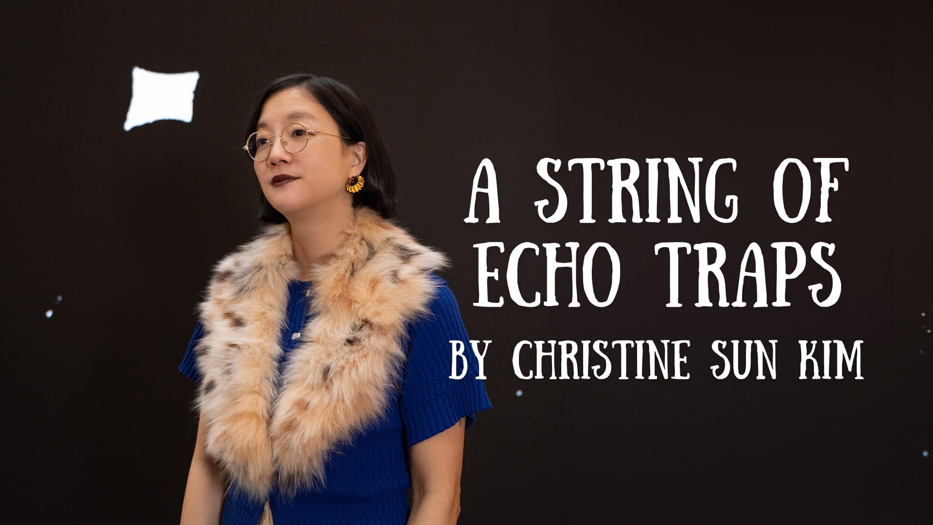 Artist Christine Sun Kim at Pacific Place