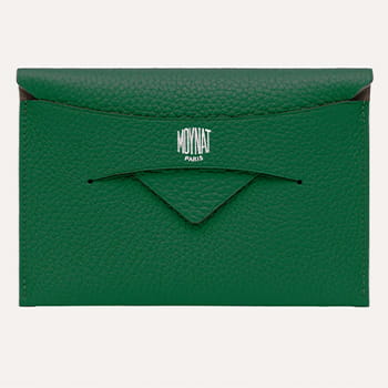 Moynat Enveloppe PP in Emeraude Tourterelle