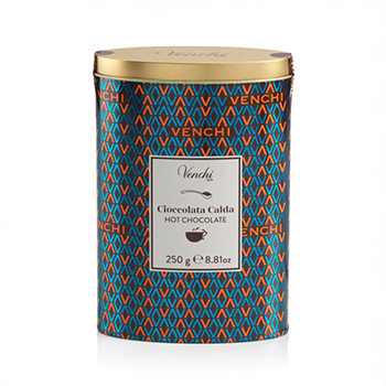 Venchi Cocoa for Hot Chocolate in Metal Tin