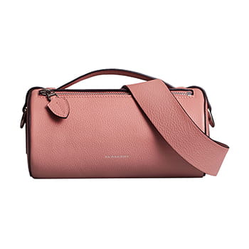 Burberry The Leather Barrel Bag