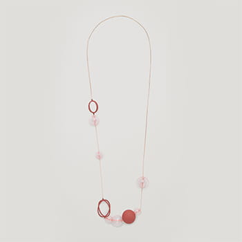 COS Sphere Beaded Long Necklace