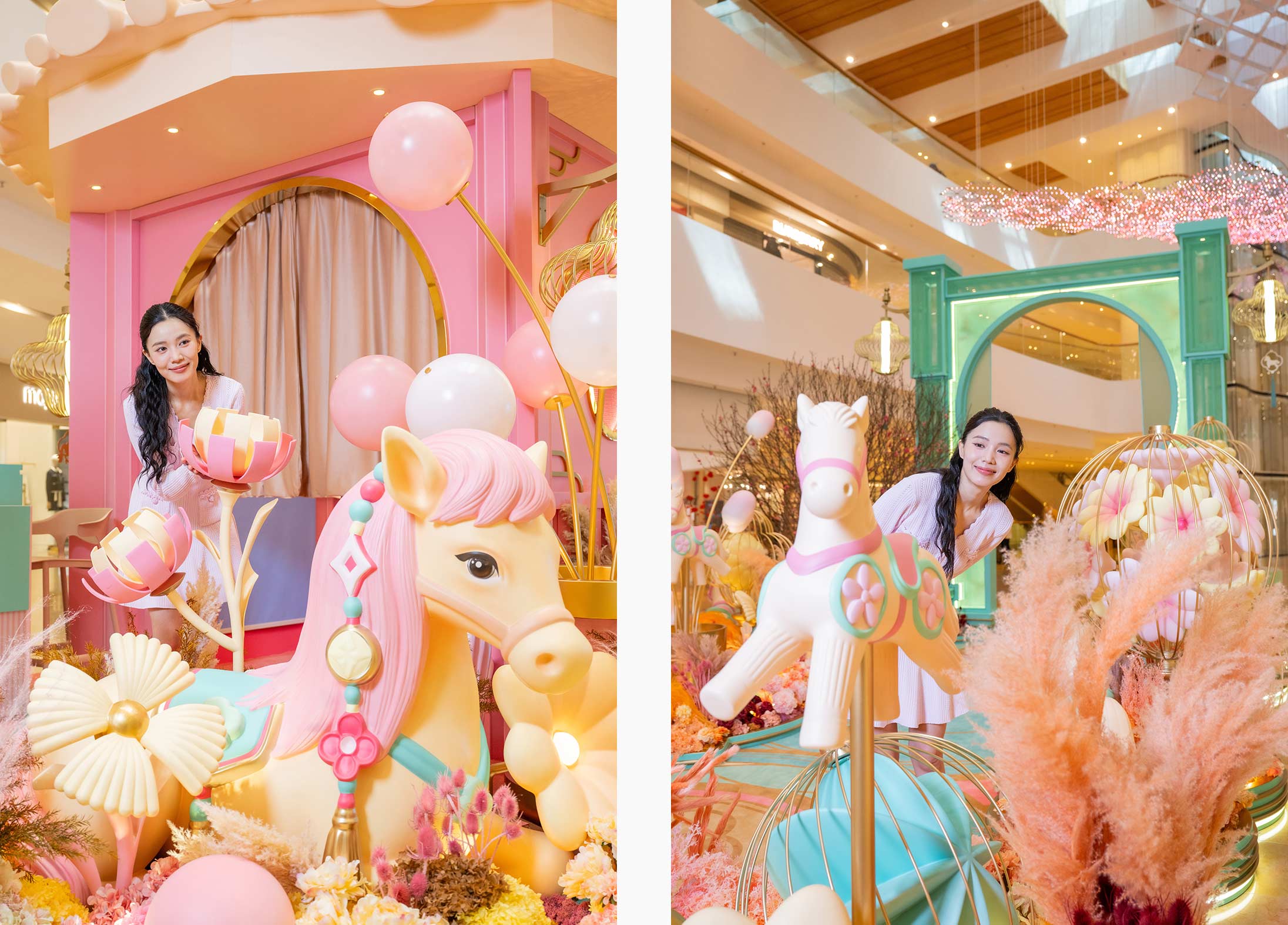 Chinese New Year installation at Pacific Place