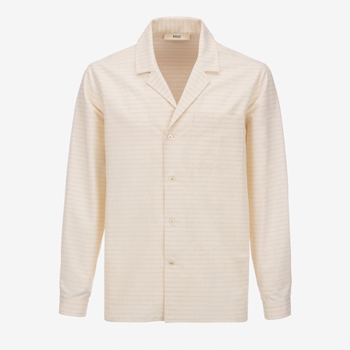 Bally Men’s Cotton Shirt in Bone