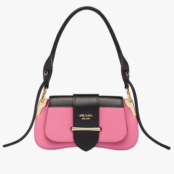 Prada Sidonie Leather Shoulder Bag