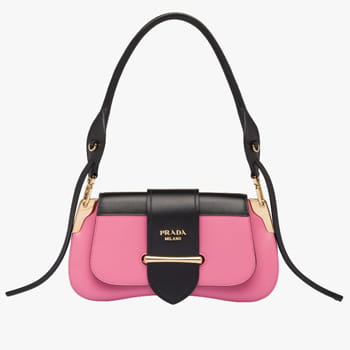 Prada Sidonie Leather Shoulder Bag