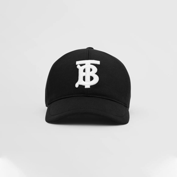 Burberry Monogram Motif Cotton Jersey Baseball Cap