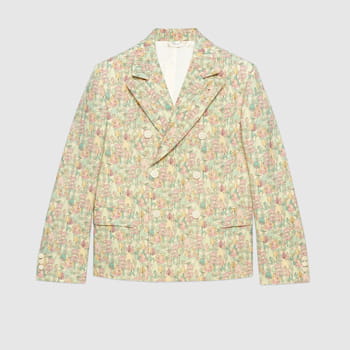 Gucci Liberty Floral Wool Jacket 