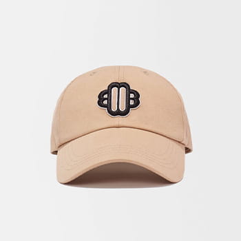 Maje Cotton Baseball Cap With Clover Logo