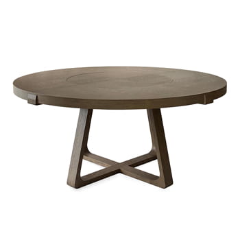 André Fu Living Lazy Susan Oak Round Dining Table available at Lane Crawford Home