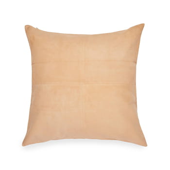 Frette Suede Cushion in Camel available at Lane Crawford Home