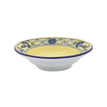 Richard Ginori Oriente Italiano Porcelain Saucer in Citrino available at Lane Crawford Home 