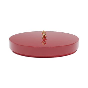 Shang Xia Taihu Rock Lacquer Candy Container — Red available at Lane Crawford Home