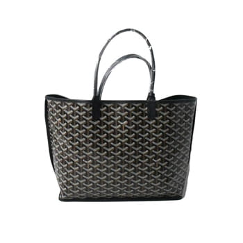 Maison Goyard Black Printed Tote