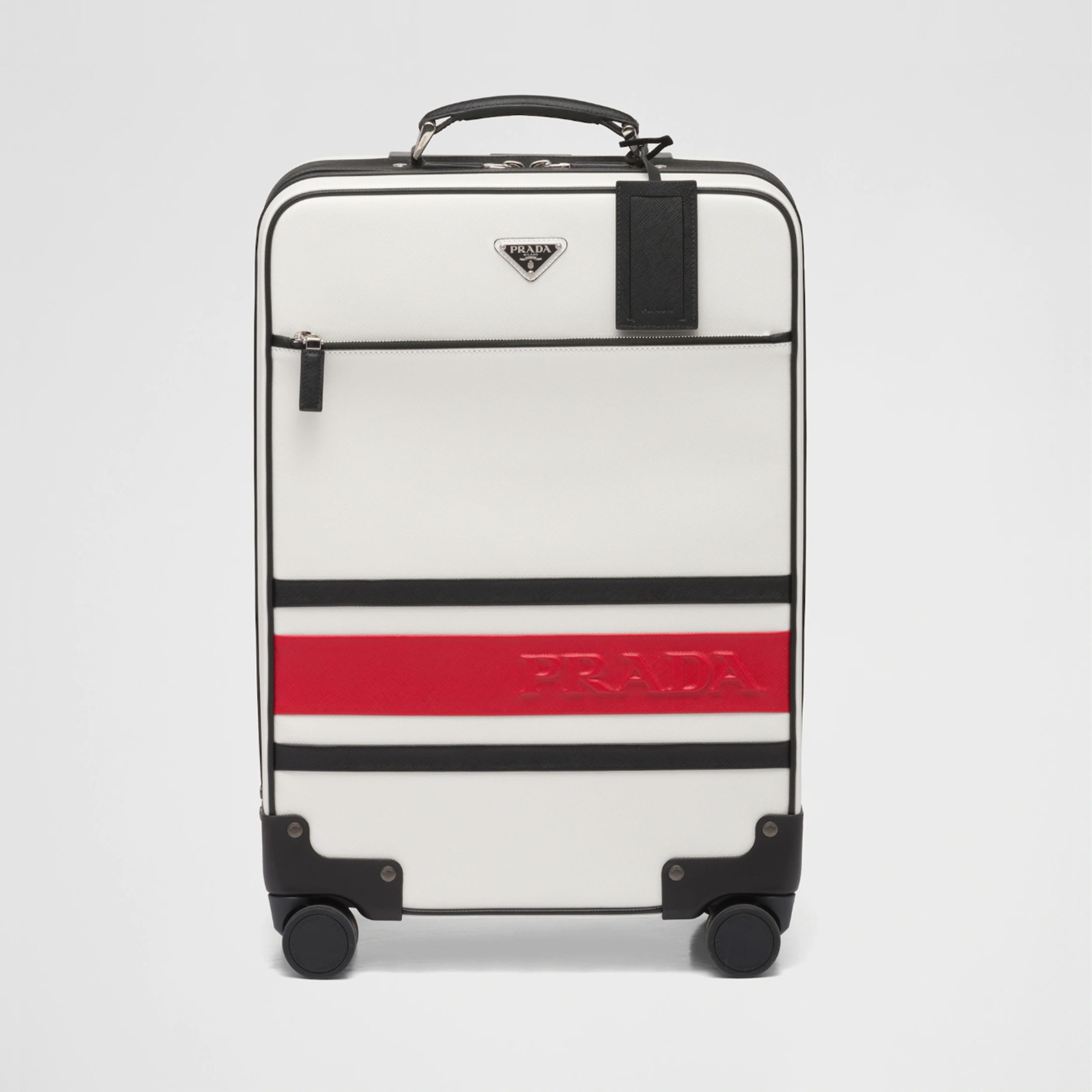 Prada Saffiano Leather Wheeled Carry-On