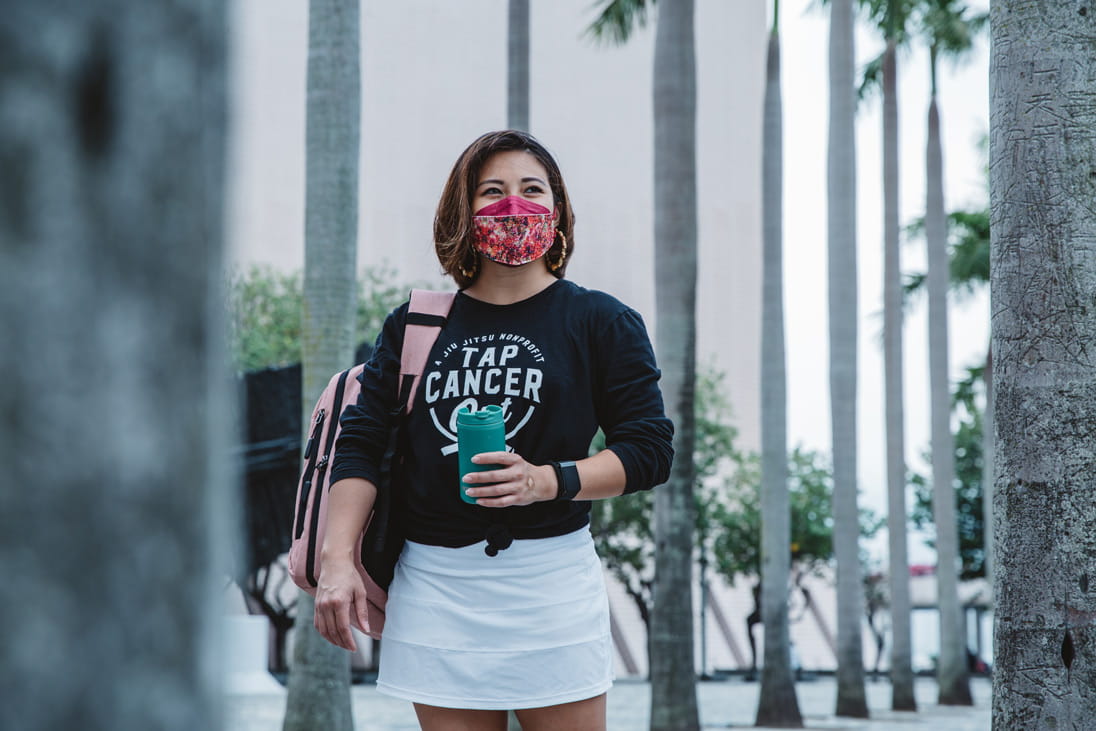 Podcaster and fitness guru Emily Tan takes a mindful walk to the Star Ferry via the Tsim Sha Tsui Promenade each morning