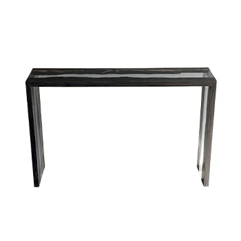 alcarol Peatland Oak Console Table available at Lane Crawford Home