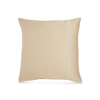 Frette Herringbone Cushion Cover in Savage Beige available at Lane Crawford Home