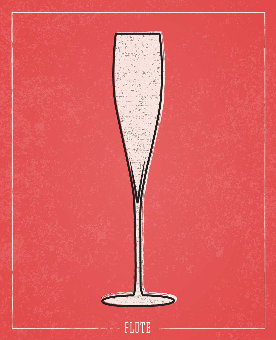 Flute glass