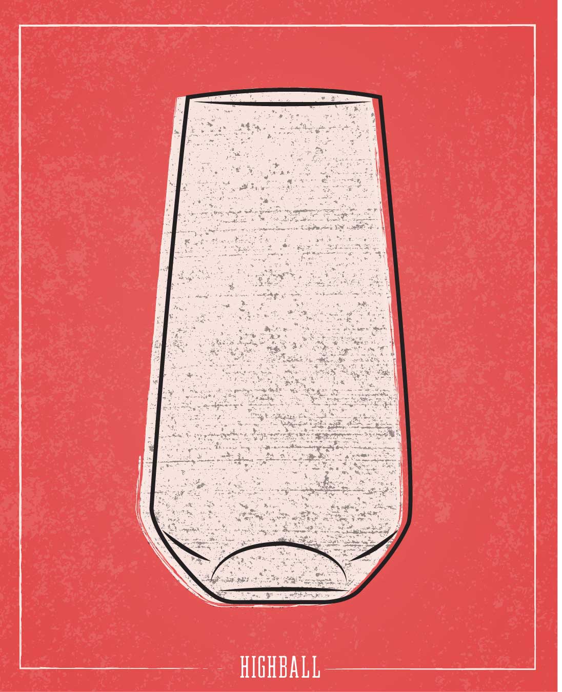 Highball glass