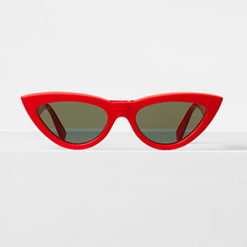 Céline Narrow Cat-Eye Glasses