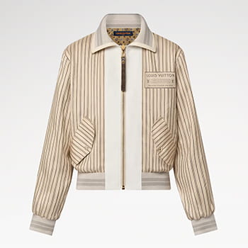 Louis Vuitton Reversible Neverfull Stripes Bomber Jacket