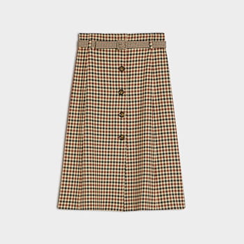 iBlues A-line Skirt in Tobacco