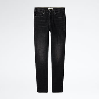 Zadig & Voltaire David Eco Jeans in Charcoal Gray for Men