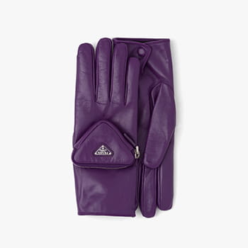 Prada Napa Leather Gloves