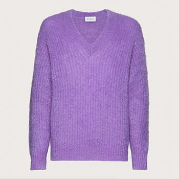 Salvatore Ferragamo Oversize V-Neck Sweater 