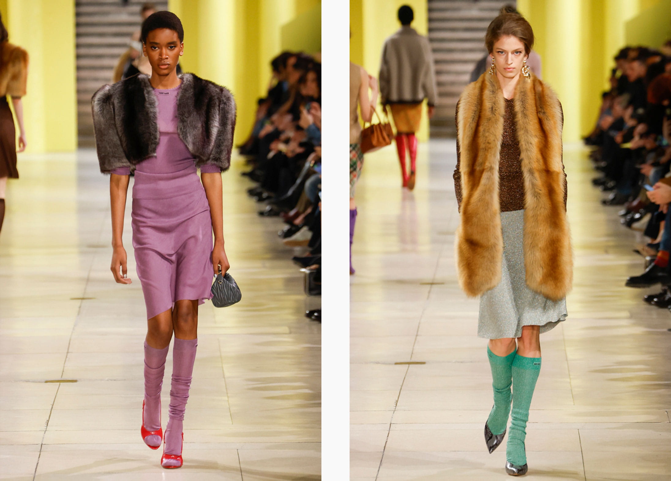 Fall winter 2025 looks from Miu Miu