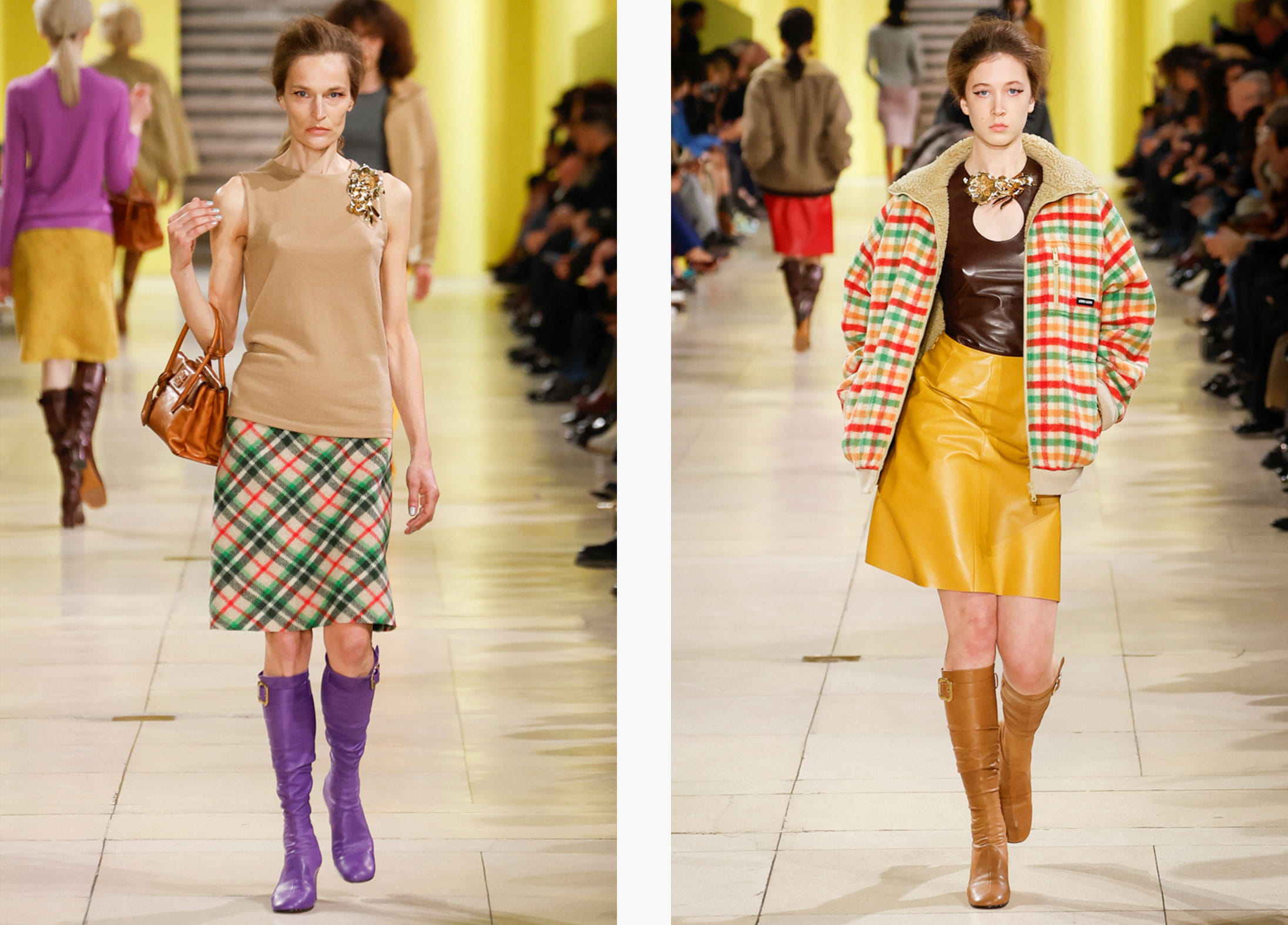Fall winter 2025 looks from Miu Miu