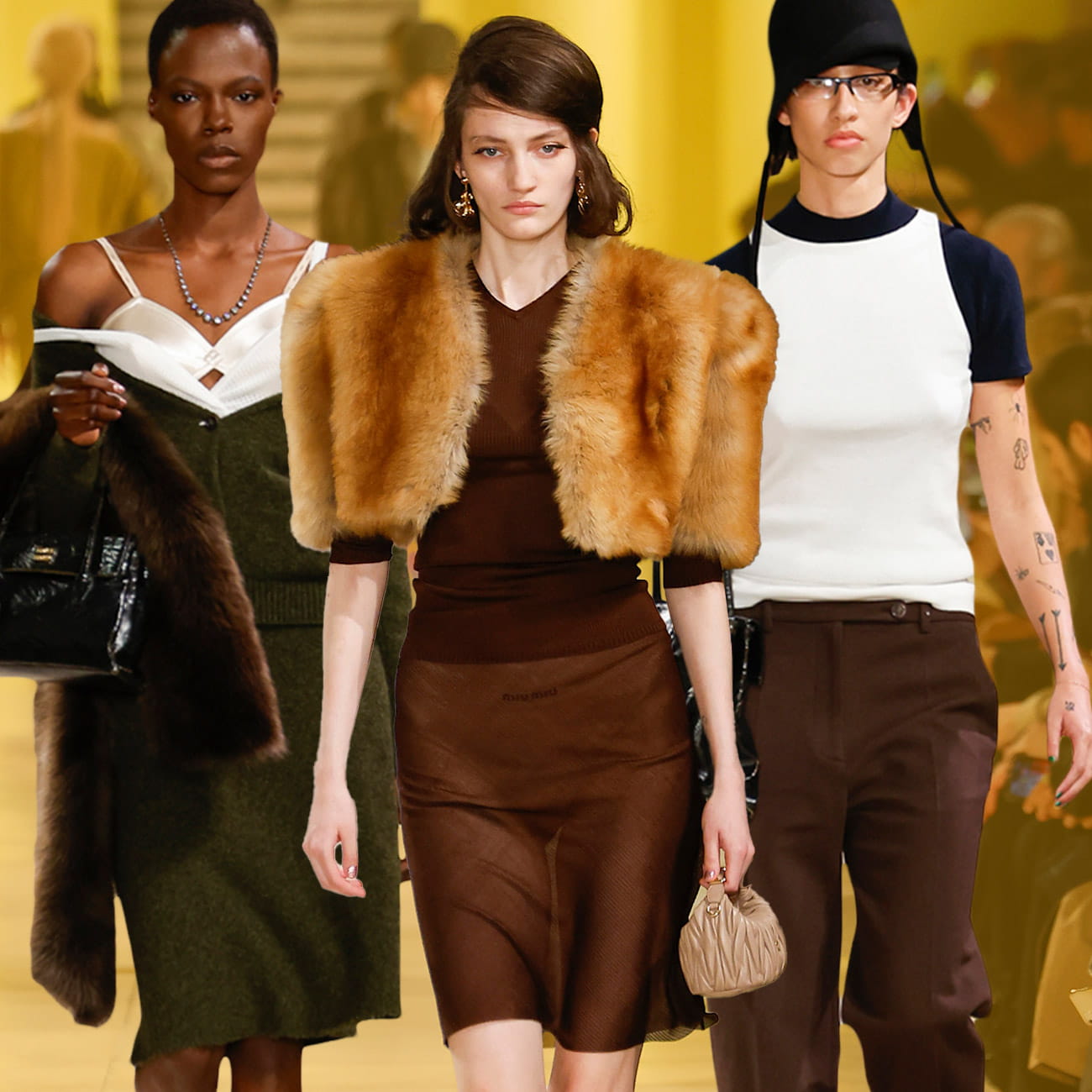 Fall winter looks from Miu Miu