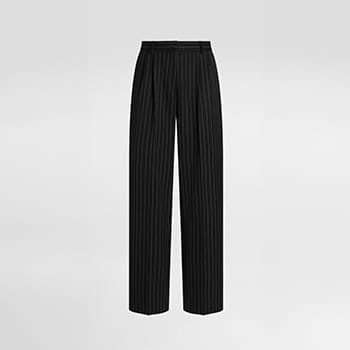 Dolce & Gabbana Pinstripe Wool Trousers
