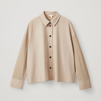 COS Mixed Fabric Shirt