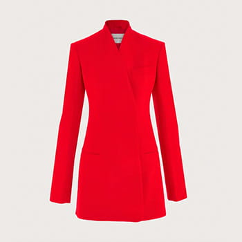 Ferragamo Contemporary Blazer in Red