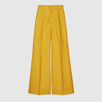 Gucci Light GG Lamé Wide Pant