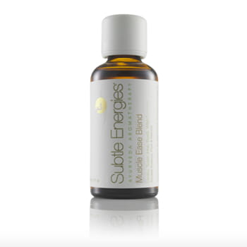 Subtle Energies Muscle Ease Blend available at Joyce Beauty