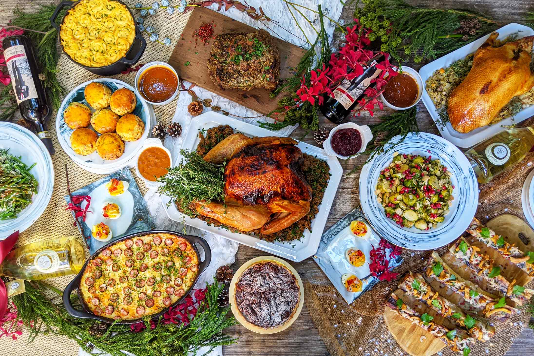 A festive meal at Jouer in Starstreet Precinct