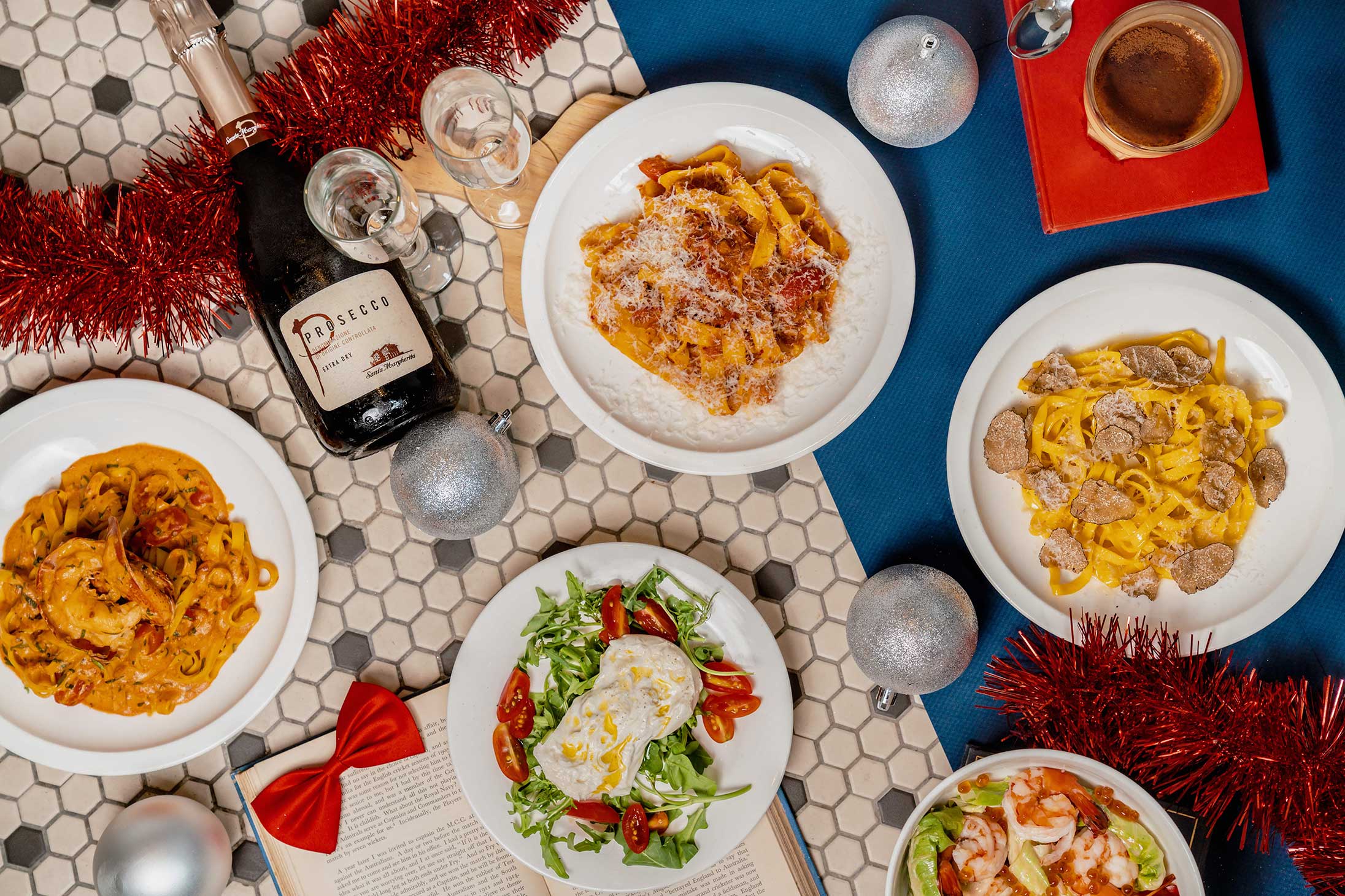 A festive meal at Pici in Starstreet Precinct