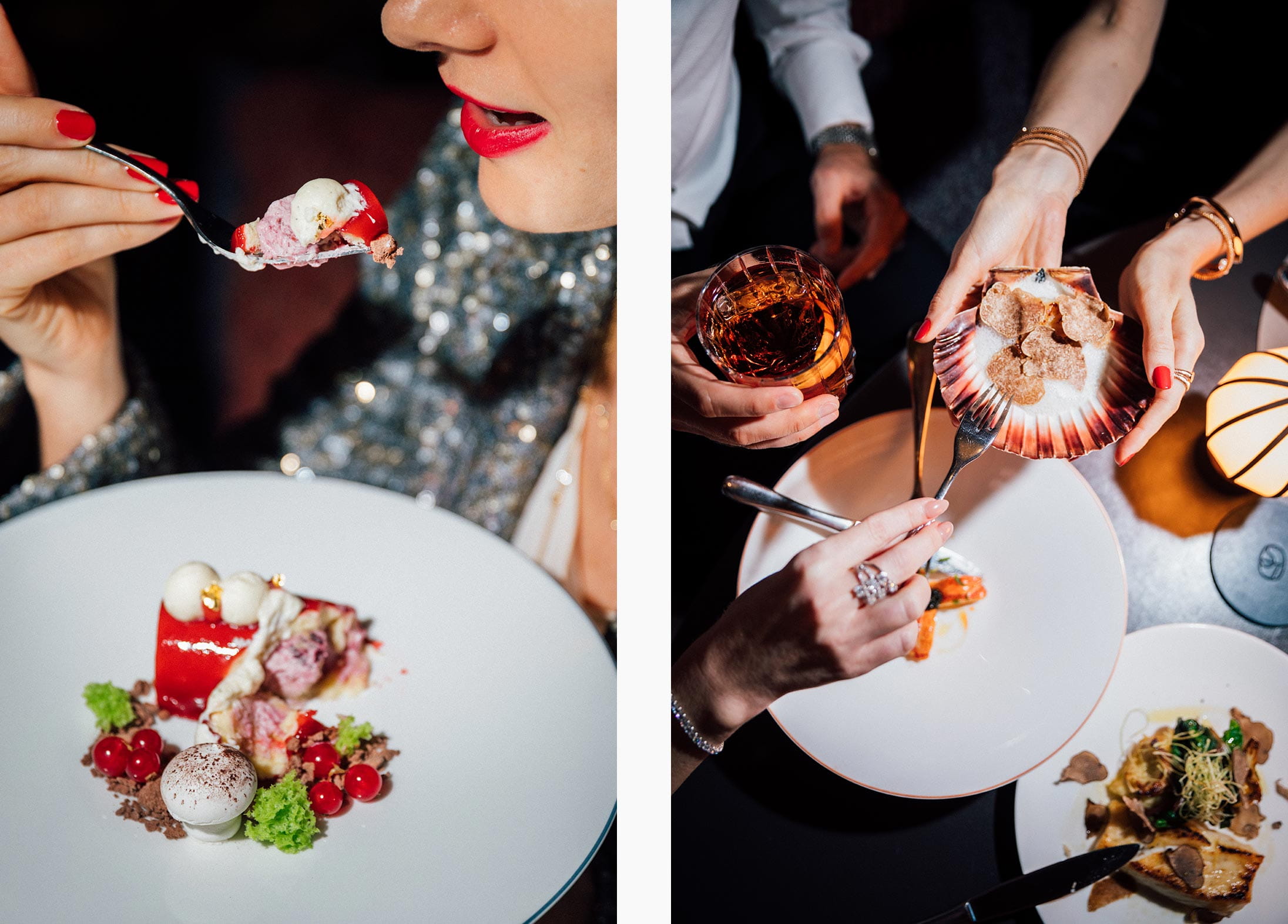 Festive dishes at Salisterra Hong Kong