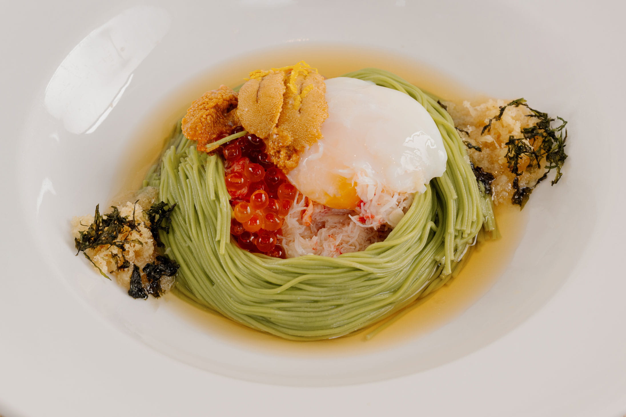 A festive dish at Shiro Pacific Place